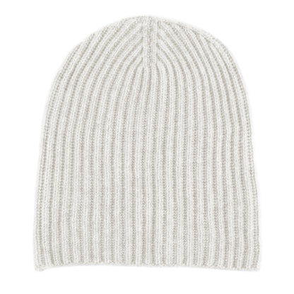 Ribbed Cashmere Beanie