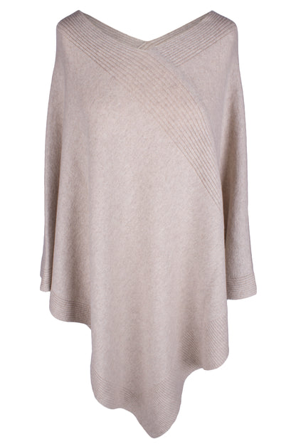 Poncho en cachemire pour femme