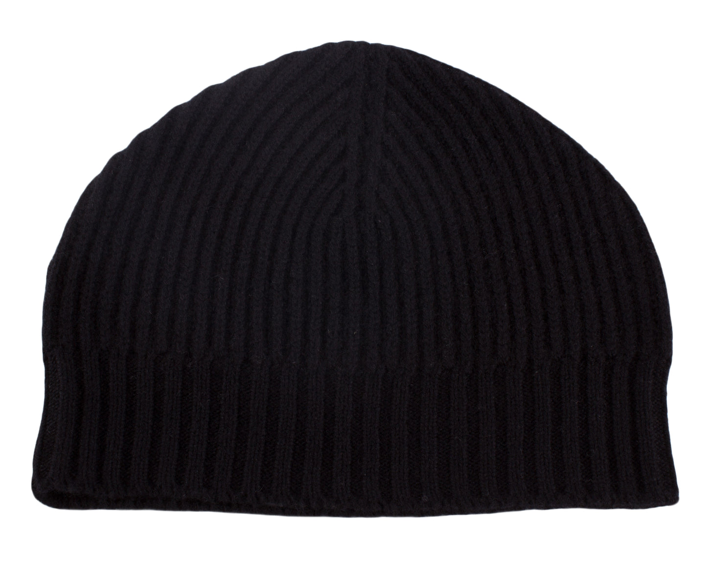 Slouch Ribbed Cashmere Beanie