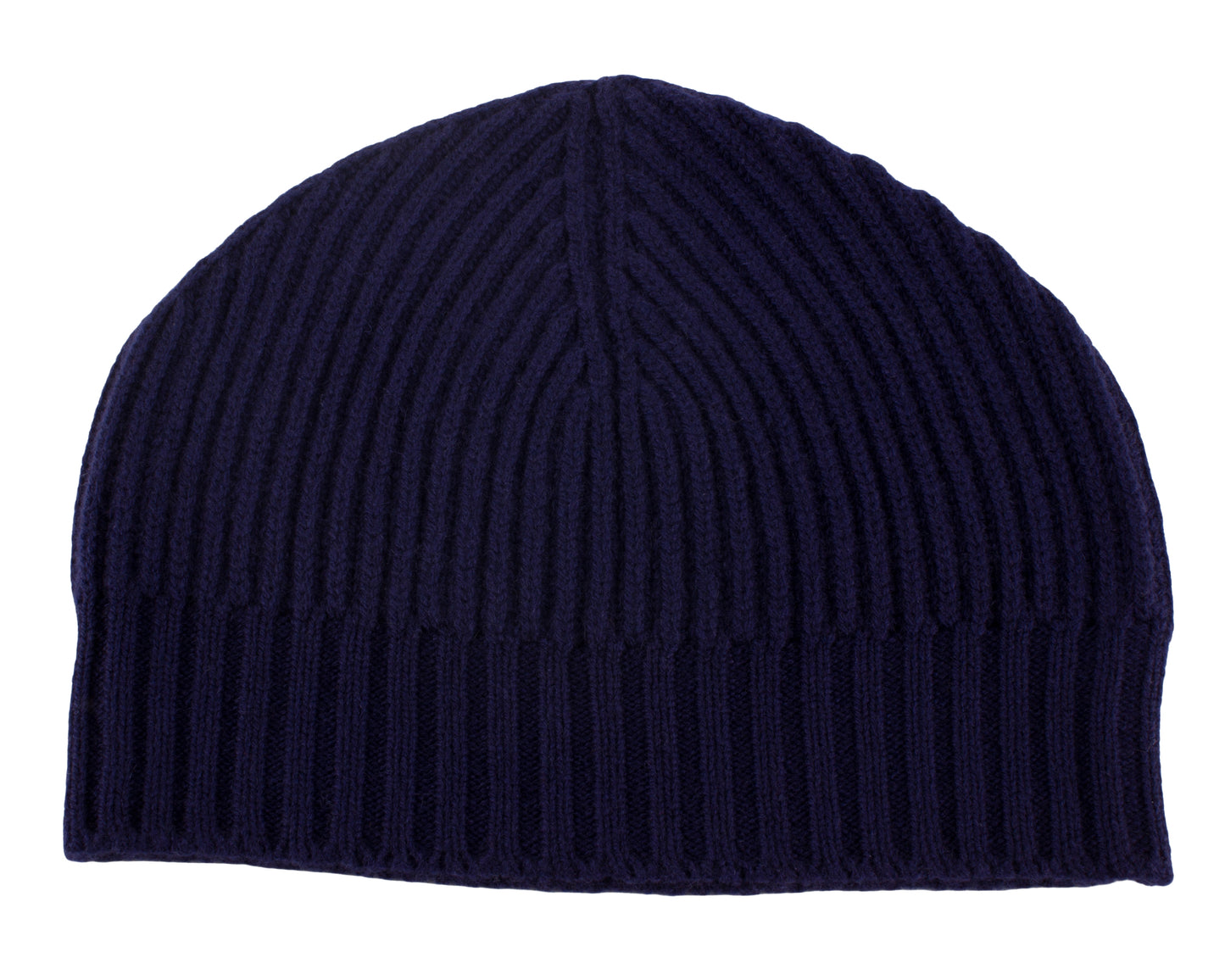 Slouch Ribbed Cashmere Beanie