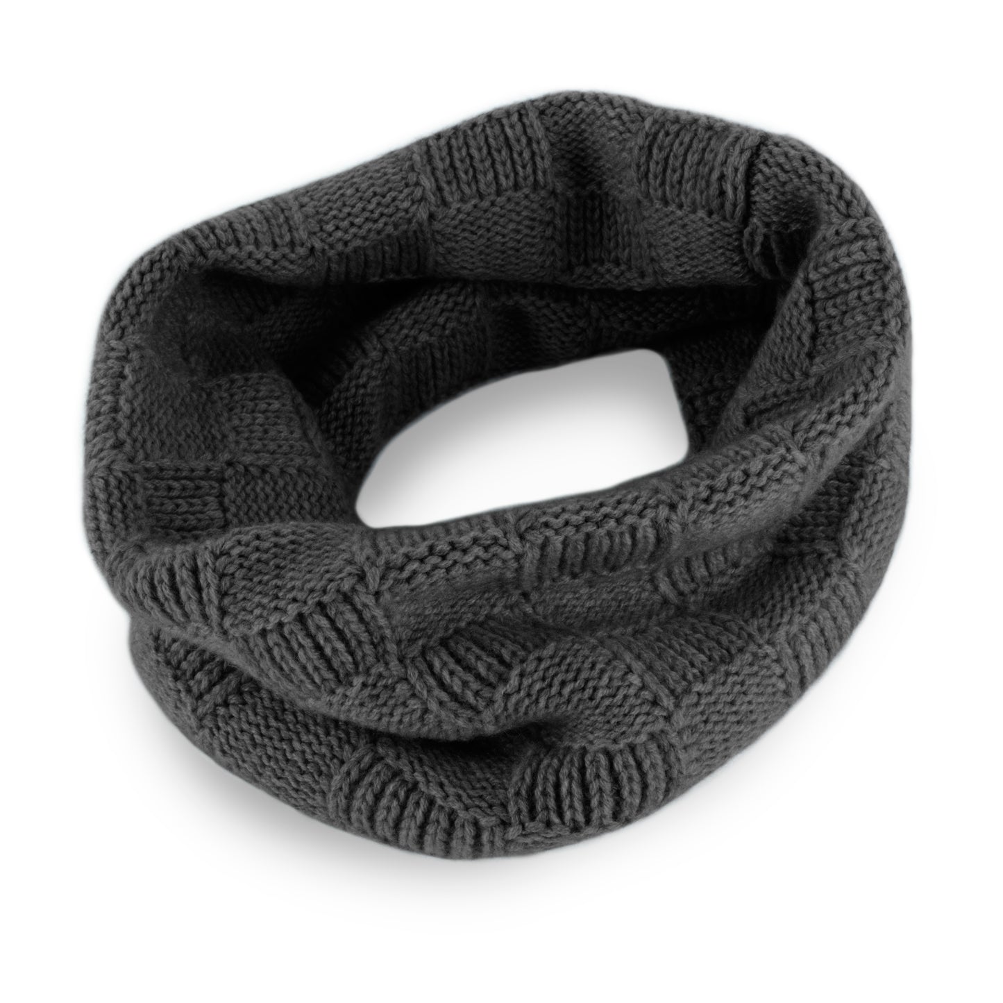 Checked Cashmere Snood