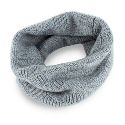 Checked Cashmere Snood