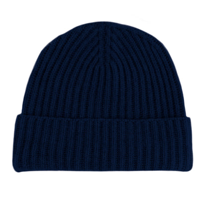 Ribbed Cashmere Beanie
